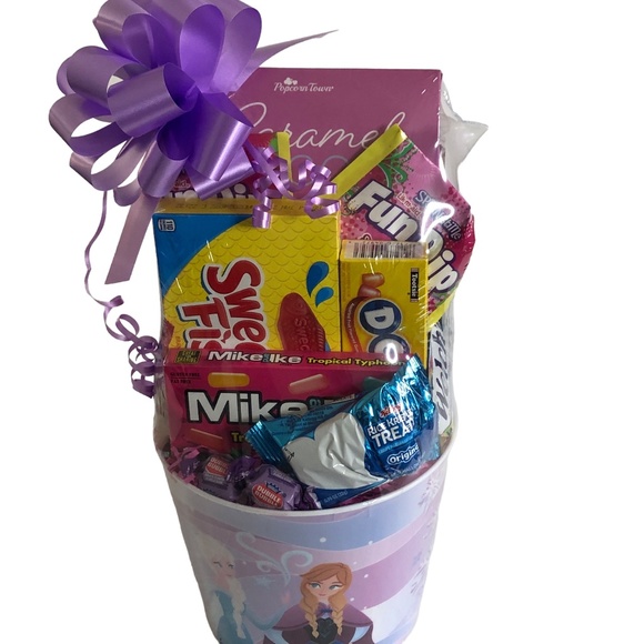 Unbranded Other - Disney FROZEN MOVIE Night Popcorn, Candies & Snack Treats Tub